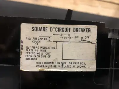 USED SQUARE D FA26090AB