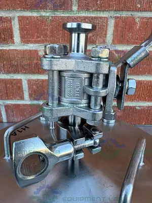 Stainless Steel  142mm High Press Membrane Disc Filter Housing w/ Valve and Hose