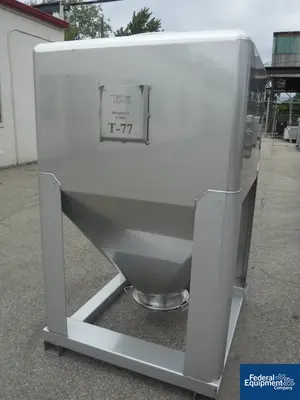 USED TOTE Systems 40 Cu Ft Tote Systems Tote Bin, S/S
