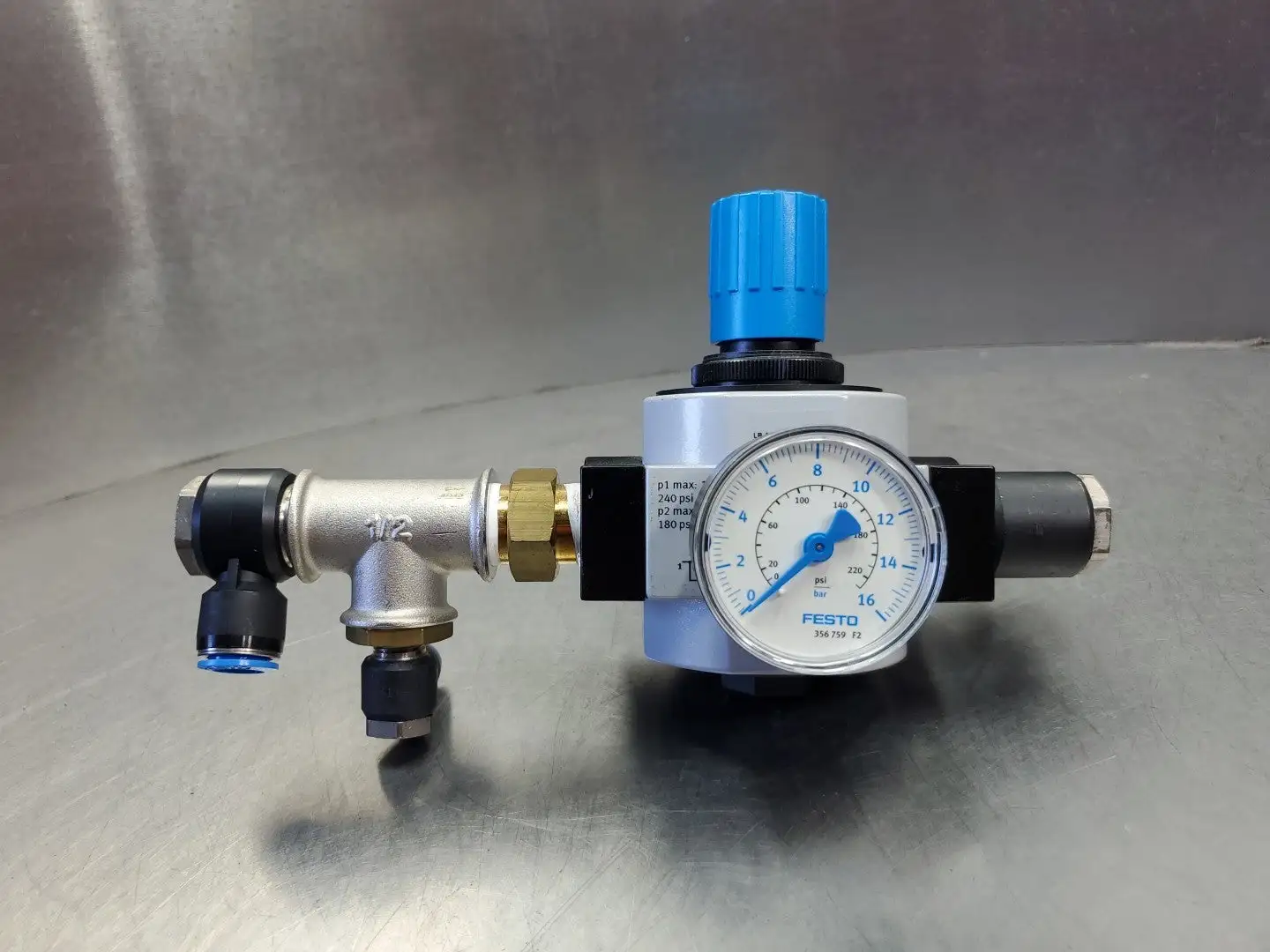 FESTO LR-1/2-D-MAXI (00186455) Pressure Reducing Valve, LR-D-MAXI. 6D-2