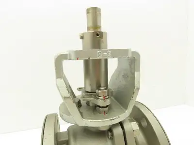 Kitz 10K-80 Stainless Ball Valve 3" Flanged DN80 Class 10K -No Handle