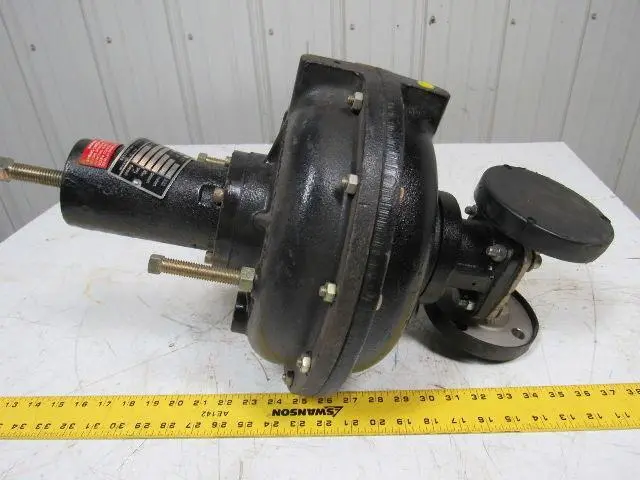 Saunders Valve Inc. 1-1/2" Diaphragm Valve With An ESC Modulator Actuator