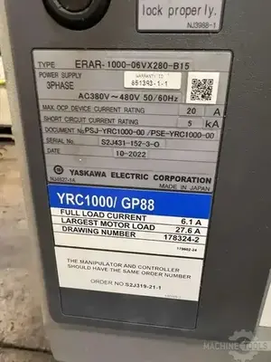 USED 2022 YASKAWA YR-1-06VX88-A00