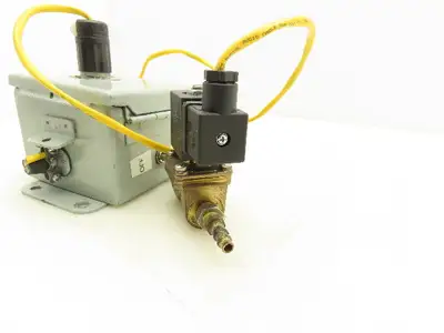 Granzow Hoffman E2B19-000 NC 2-Way Solenoid Valve 1/4" NPT Electric Box 4x4x3"