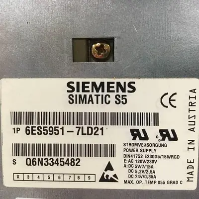 USED SIEMENS 6ES5 951-7LD21