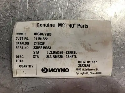 Used MOYNO 3303519033 Parts (Hydraulics and Pneumatics) British Columbia CA | Lenmark #258447