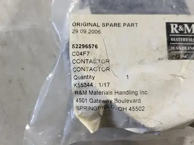 NEW R&M MATERIALS HANDLING 52296550