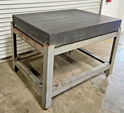 Zero Gravity PRECISION Granite Table Surface Inspection Plate 48" x 36" x 6"