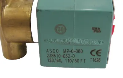NEW ASCO 8317G023 SOLENOID VALVE 120/60 110/50