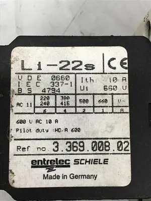USED SCHIELE RC-KO2