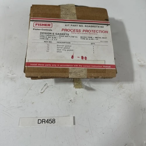 NEW Fisher RGASKETX182