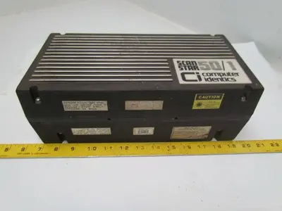Computer Identics Scanstar 50/1 A1-62000-6 Laser Barcode Scanner 110VAC