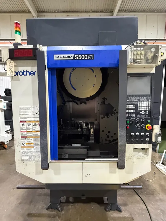 Used 2015 BROTHER SPEEDIO S500X1 Vertical Machining Centers Illinois US | CNC EXCHANGE #885214