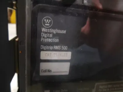 Westinghouse SPB65 Pow-R-Breaker 1600A Frame 1600A Trip Digitrip RMS 500 Used