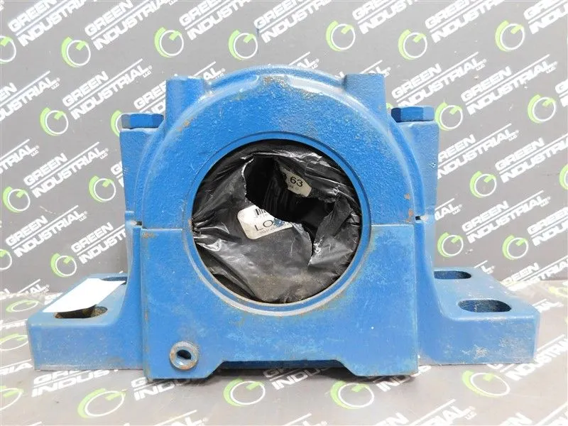 SKF FSAF 217 Pillow Block Bearing Housing 3.938/3.188 in Bore Internal Rust Used