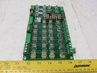 Glunz & Jensen 10034941 Rev D PCB Panel Fuse Board