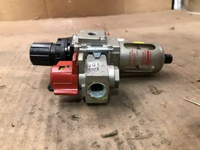 SMC AW20-N02-CZ 1/4″ Filter Regulator 7-125PSI
