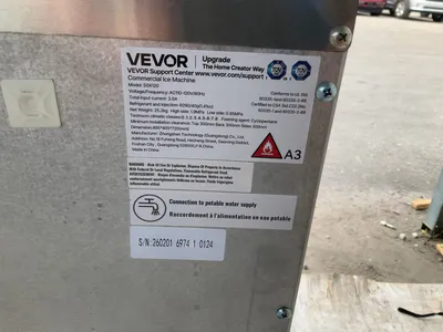 Used VEVOR SSX120 Ice Machines Michigan US | Miedema Asset Management Group #1320360