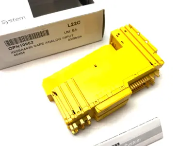 USED B&R AUTOMATION 2-SAFE ANALOG INPUT MODULE, 24BIT CONVERTER