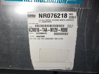 USED KEEPRITE KCM016-T4A-M12V-R088