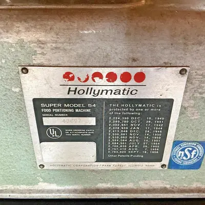 USED HOLLYMATIC SUPER 54