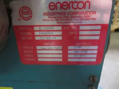 USED ENERCON INDUSTRIES FA0500X