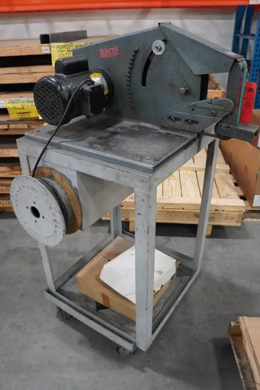 Wilton Belt Sander on Rolling Cart