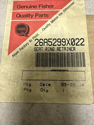 USED FISHER 26A5299X022