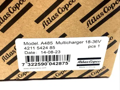 New | in-Stock Atlas Copco 4211 5424 85, A485 Power Converters - Battery Chargers Michigan US | Maverick Industrial Sales #1392276