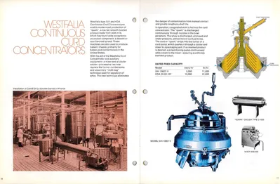 Westfalia SIH 10007 CIP quark separator, 316SS.