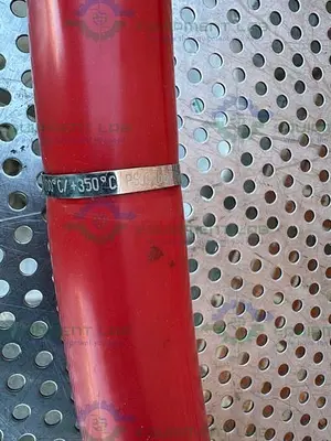 USED HUBER INSULATED FLEXIBLE CHILLER HOSE 78" W/ 1/2"  NPT FITTING