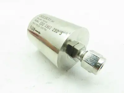 SILSCO EDD 1961-250S Pressure Valve 250 PSI 1/4" Tube Fitting