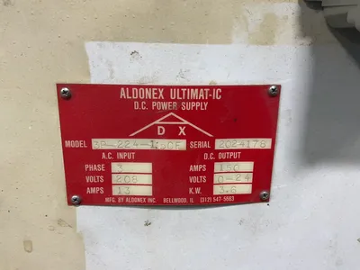 Used ALDONEX INC 3P2241.5CE DC Power Supplies Ohio US | HGR 24 #1186268