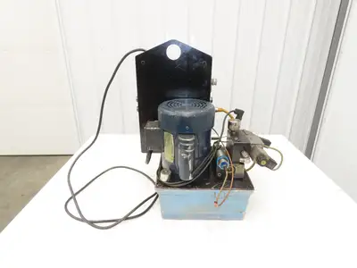 Vektek Vector Flo Hydraulic Manual Workholding Pump Power Pack 2.5gal 5000psi