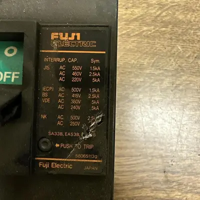 USED FUJI ELECTRIC EA53B-040