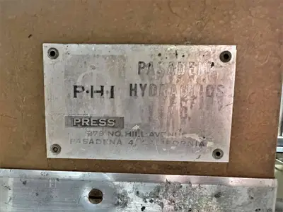 USED PHI PHI COMPRESSION MOLDING PRESS