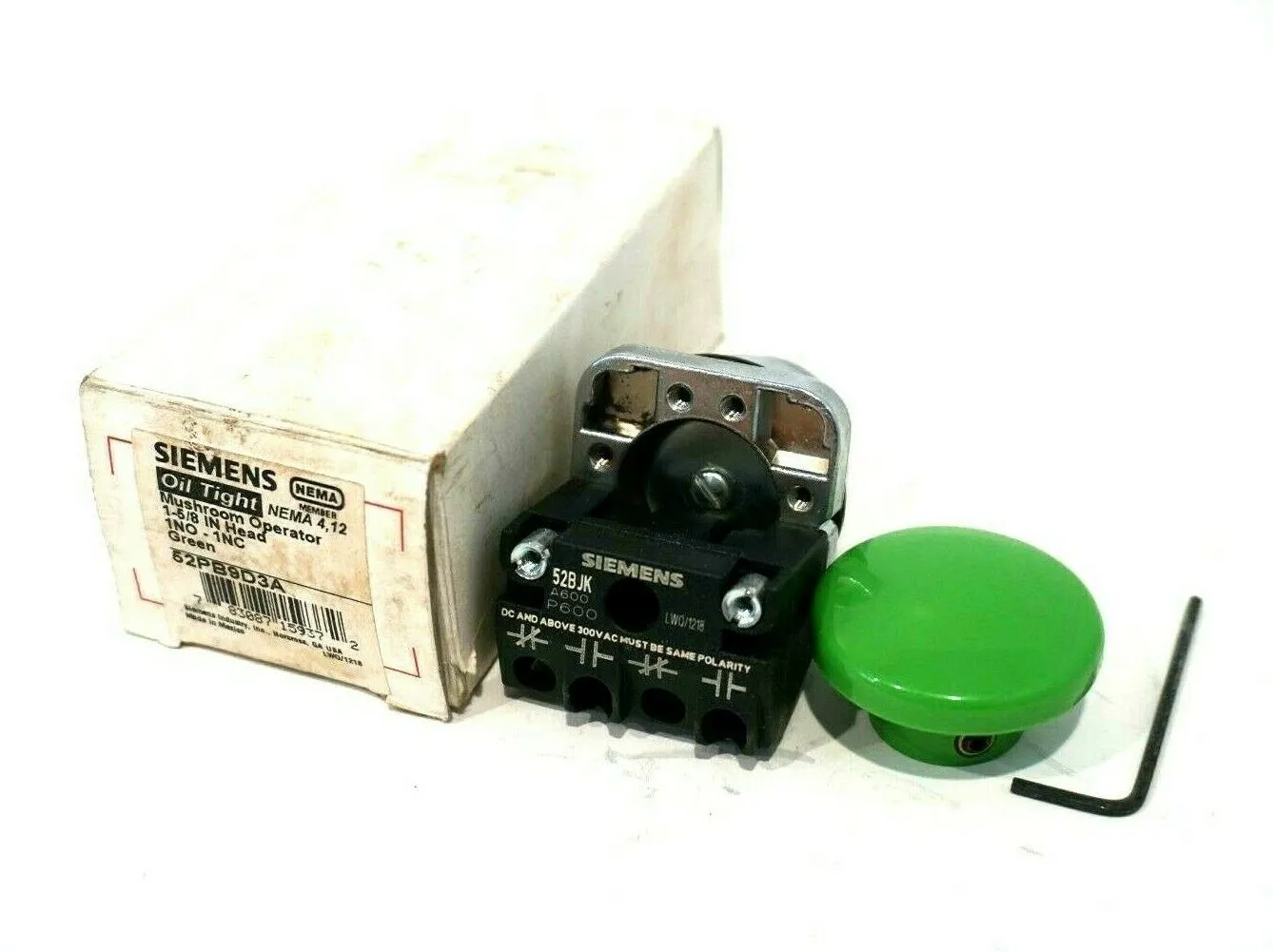 NEW SIEMENS 52PB9D3A PUSHBUTTON