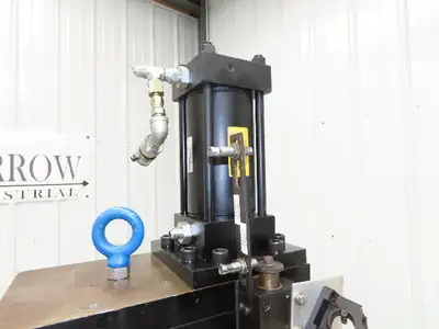 Parker Hydraulic Punch Press 18 Ton 6" Stroke 3000PSI 3-3/4" Throat