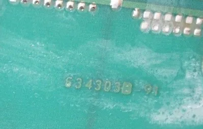 USED ALLEN BRADLEY 634303B-91 SERVO OUTPUT BOARD 634303B91