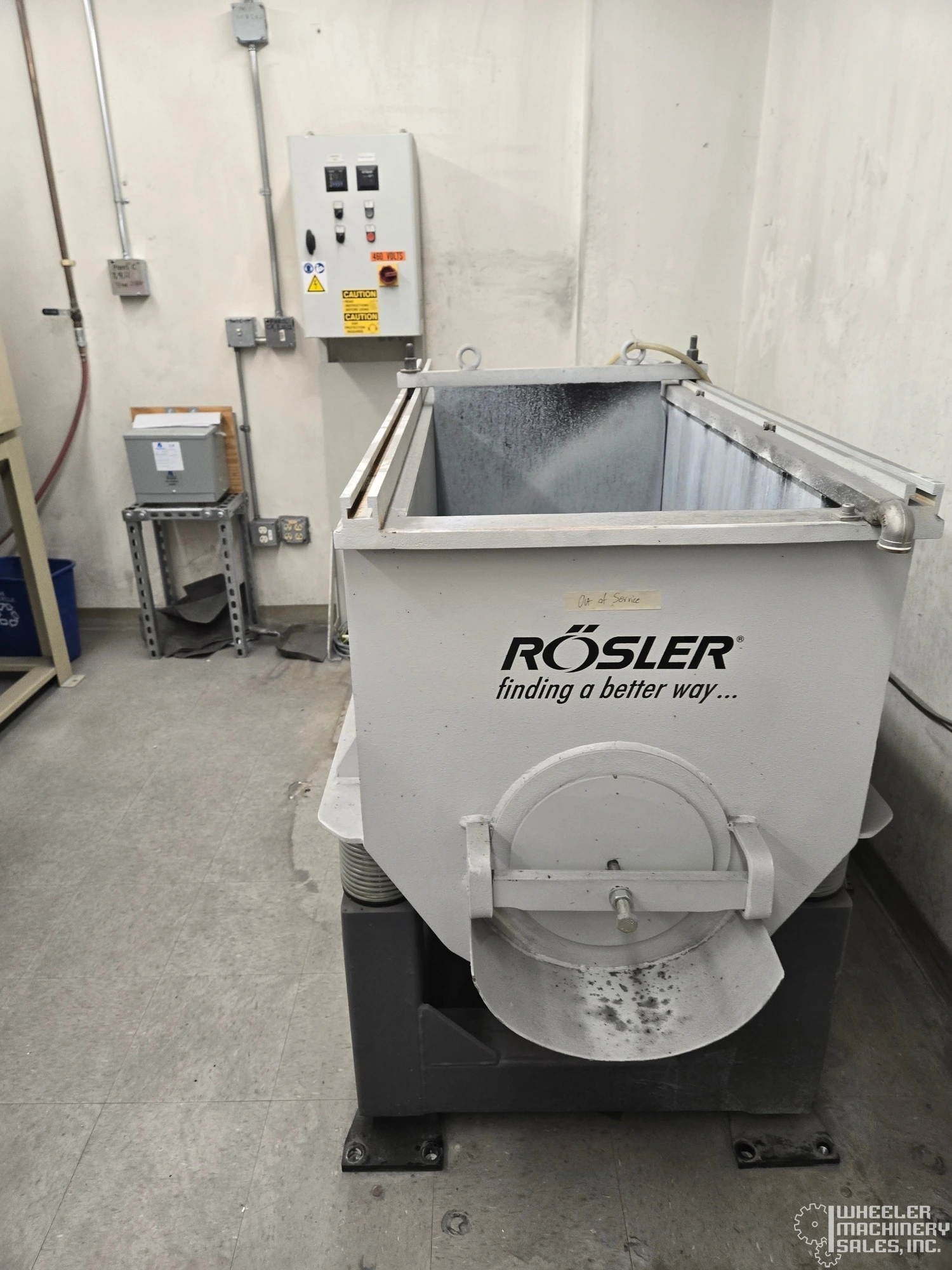 2017 ROSLER R 500/1500 Tub Style Vibratory Finisher #8188