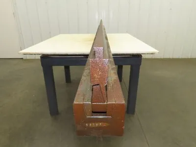 Press Brake U Bend Punch Die Set 101" Long 1/2" D 1-3/32" OD 1" ID 1/2" Tang