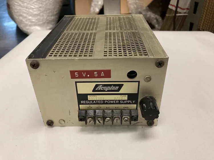 Used ACOPIAN B5GT500 Miscellaneous Equipment (Electrical & Power) Ohio US | Surplus Asset Holdings #1244802