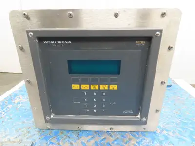 Weigh-Tronix DS3030A-01 Deck Floor Scales 1000 lbs 30x30" WI-130 Controller