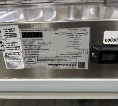USED Hill Phoenix PT4RRRS.