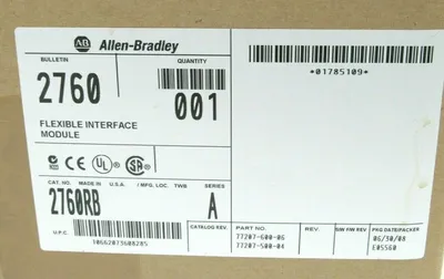 SEALED 2760RB FLEXIBLE INTERFACE MODULE SER.A NEW SURPLUS