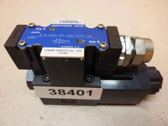 Used YUKEN T-S-DSG-01-2B2-D24-50 Valves/Fittings Michigan US | Ideal Machinery #598664