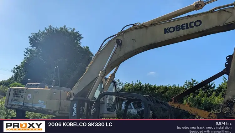 Used 2006 KOBELCO SK330 LC Excavators Florida US | Proxy Equipment #1377765