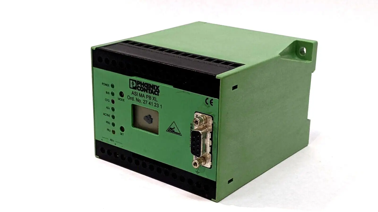 ASI MA PB XL,2741231 | Phoenix Contact ASI MA PB XL AS-i Gateway for PROFIBUS-DP 2741231 - For parts or not working
