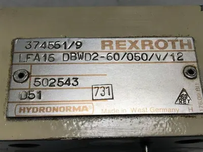 USED REXROTH LFA16DBWD260050V12