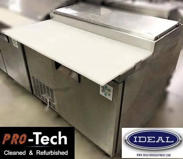 44.75" pizza prep table